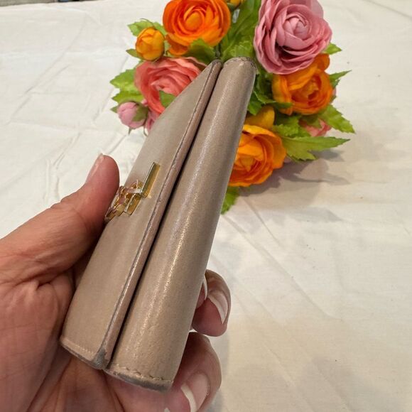 Yves Saint Laurent Taupe Card Holder - Picture 7 of 16